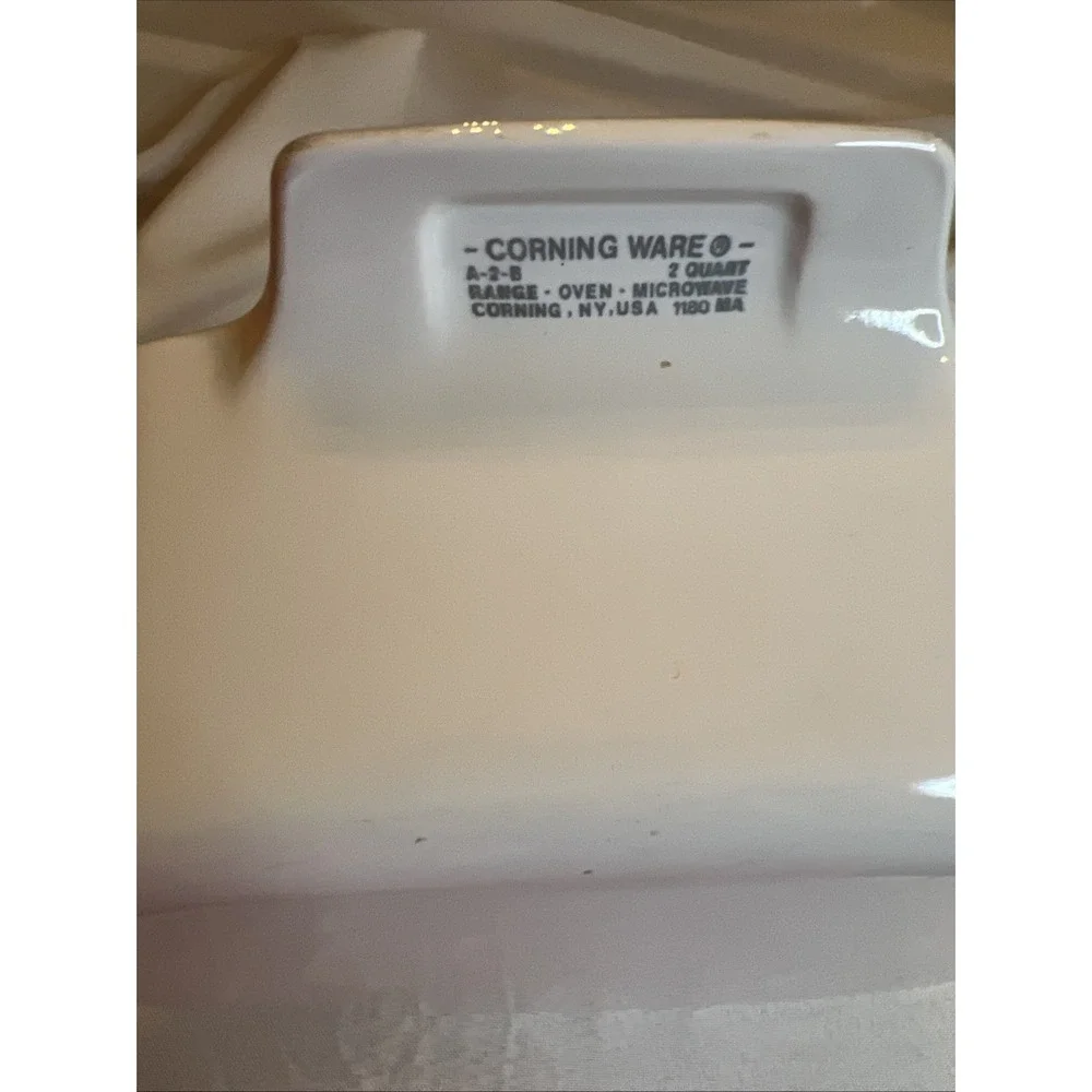 Vintage Corning Ware Spice Of Life La Marjolaine A-2-B 2 Qt Casserole Dish & Lid